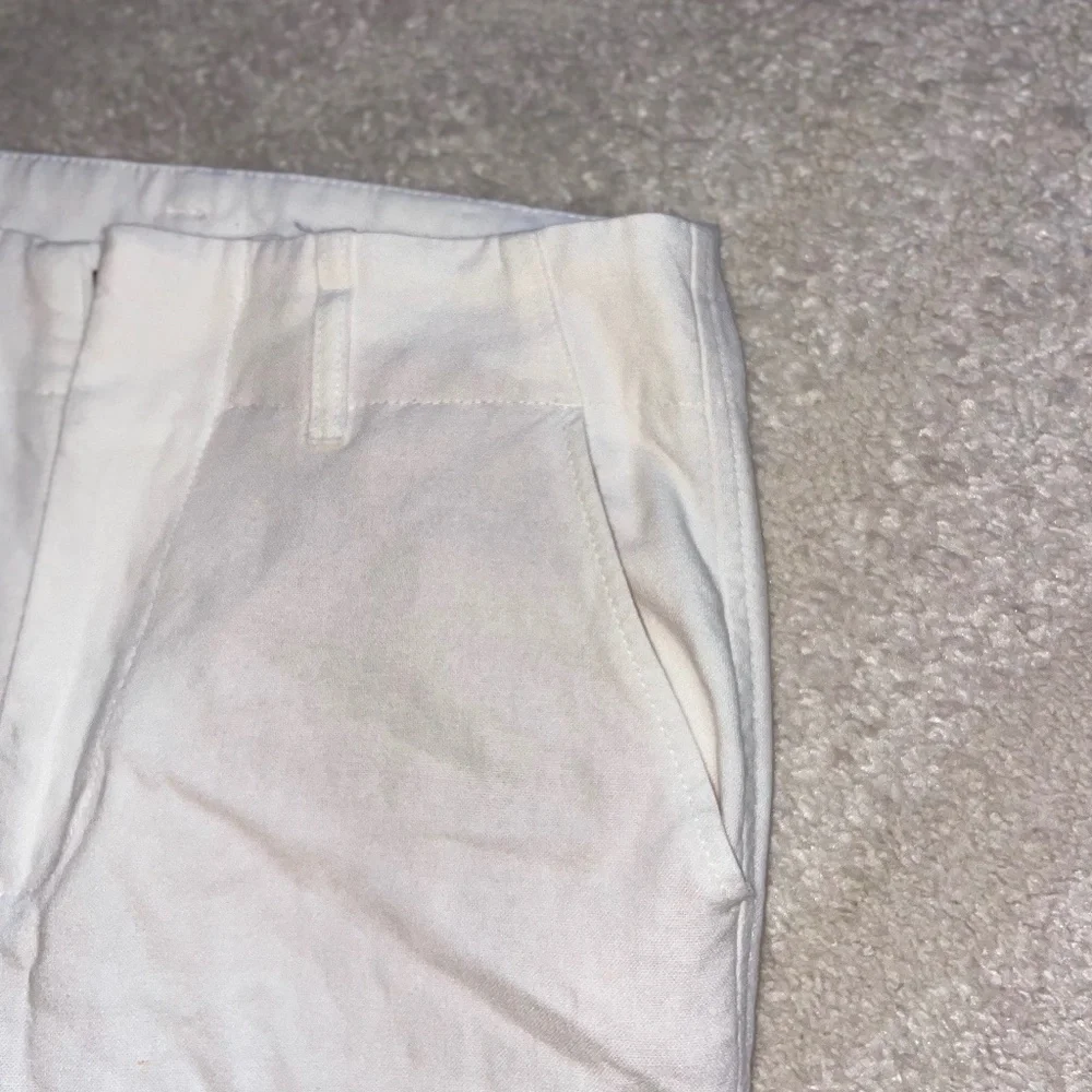 Stradivarius | White Straight-Leg Trousers - Picture 6 of 7